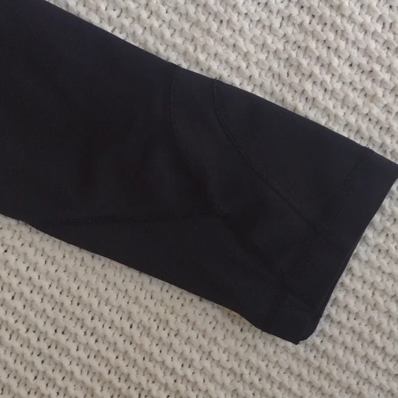 Lululemon Pace Rival Crop Black Size 4 - Picture 5 of 12